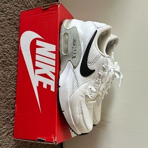 Black and white Nike Air Max Excee